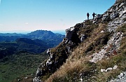 35 In decisa salita con vista in Resegone